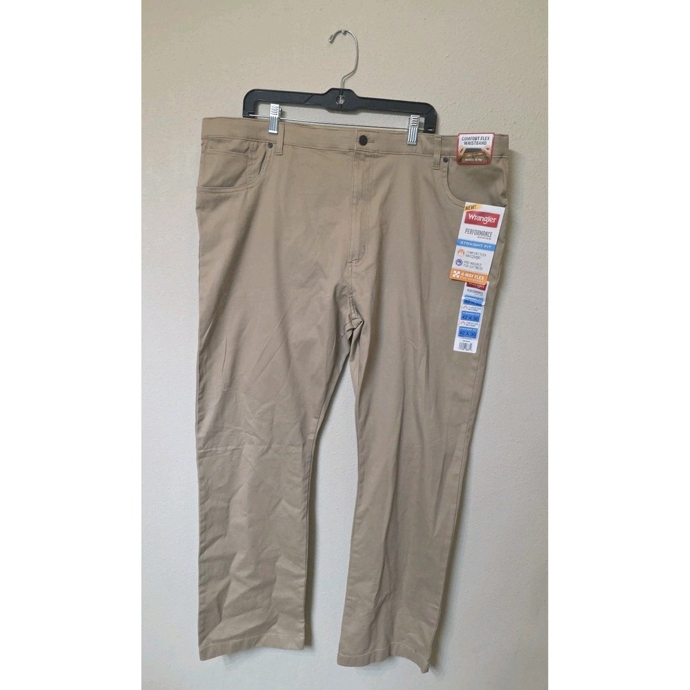Wrangler Performance Series Straight Fit Comfort Flex Waistband Men's 42x30 NEW